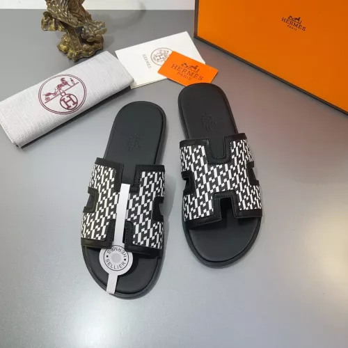 Replica Hermes Slippers For Men #1303270 $48.00 USD for Wholesale