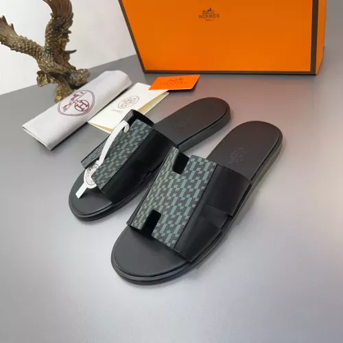 Hermes Slippers For Men #1303273 $48.00 USD, Wholesale Replica Hermes Slippers