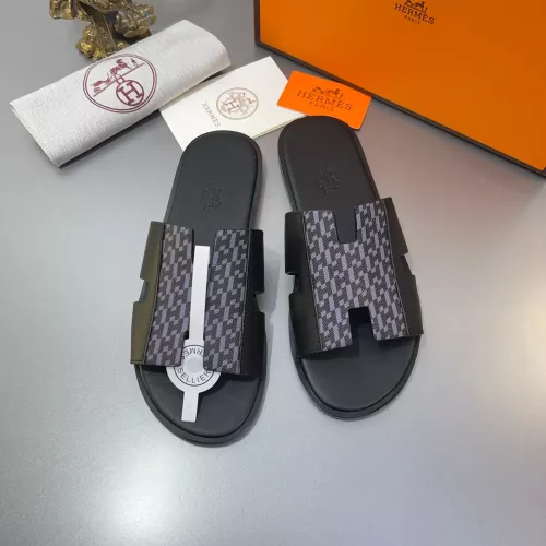 Replica Hermes Slippers For Men #1303276 $48.00 USD for Wholesale