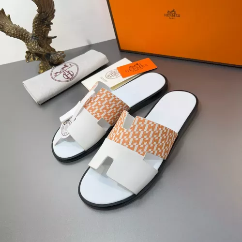 Hermes Slippers For Men #1303281 $48.00 USD, Wholesale Replica Hermes Slippers