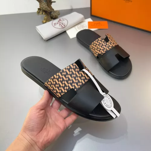 Replica Hermes Slippers For Men #1303283 $48.00 USD for Wholesale