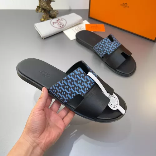 Replica Hermes Slippers For Men #1303286 $48.00 USD for Wholesale