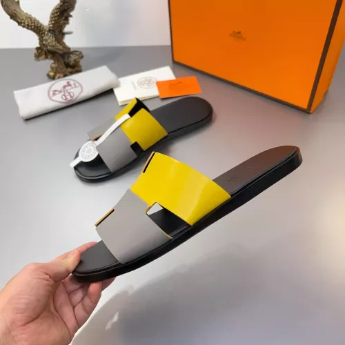 Replica Hermes Slippers For Men #1303297 $48.00 USD for Wholesale