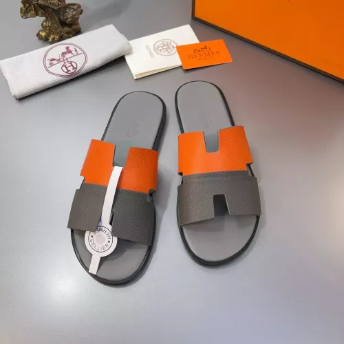 Replica Hermes Slippers For Men #1303301 $48.00 USD for Wholesale