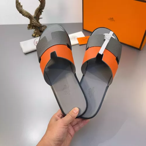 Replica Hermes Slippers For Men #1303301 $48.00 USD for Wholesale