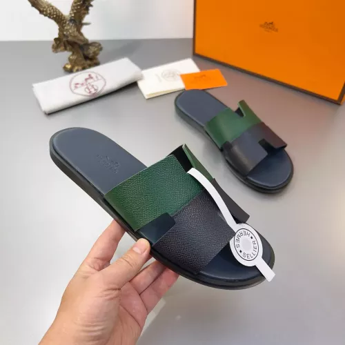 Replica Hermes Slippers For Men #1303302 $48.00 USD for Wholesale