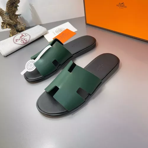 Hermes Slippers For Men #1303303 $48.00 USD, Wholesale Replica Hermes Slippers