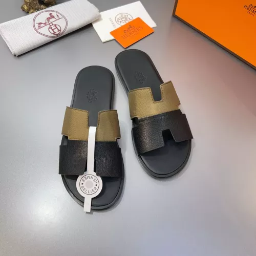 Hermes Slippers For Men #1303306 $48.00 USD, Wholesale Replica Hermes Slippers