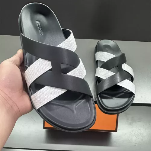 Hermes Slippers For Men #1303321 $60.00 USD, Wholesale Replica Hermes Slippers