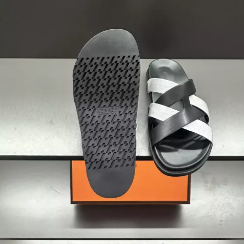 Replica Hermes Slippers For Men #1303321 $60.00 USD for Wholesale