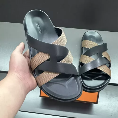 Hermes Slippers For Men #1303322 $60.00 USD, Wholesale Replica Hermes Slippers