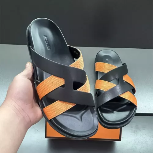 Hermes Slippers For Men #1303323 $60.00 USD, Wholesale Replica Hermes Slippers