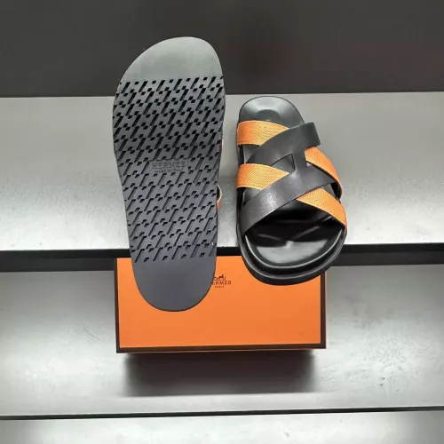 Replica Hermes Slippers For Men #1303323 $60.00 USD for Wholesale