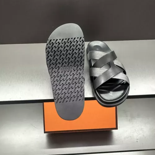 Replica Hermes Slippers For Men #1303324 $60.00 USD for Wholesale