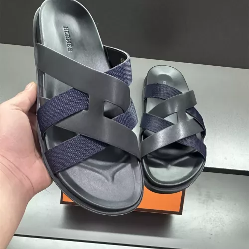 Hermes Slippers For Men #1303326 $60.00 USD, Wholesale Replica Hermes Slippers