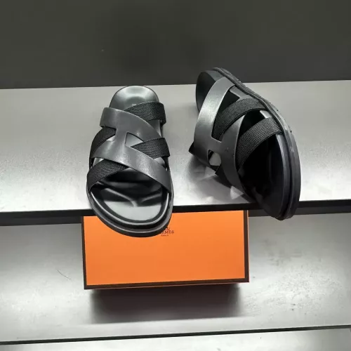 Replica Hermes Slippers For Men #1303327 $60.00 USD for Wholesale