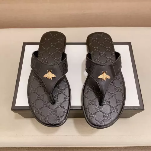 Gucci Slippers For Men #1303378 $45.00 USD, Wholesale Replica Gucci Slippers