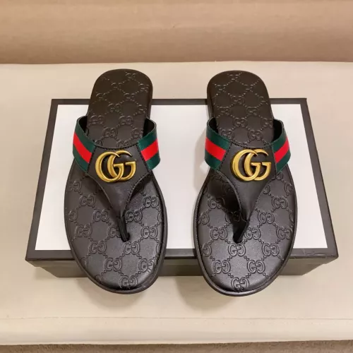 Gucci Slippers For Men #1303380 $45.00 USD, Wholesale Replica Gucci Slippers