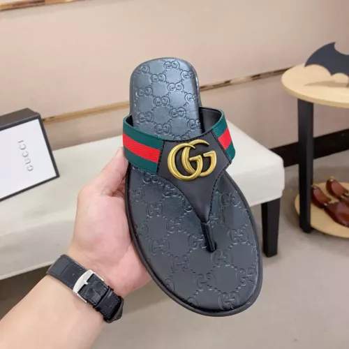 Replica Gucci Slippers For Men #1303380 $45.00 USD for Wholesale