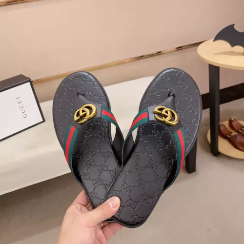 Replica Gucci Slippers For Men #1303380 $45.00 USD for Wholesale