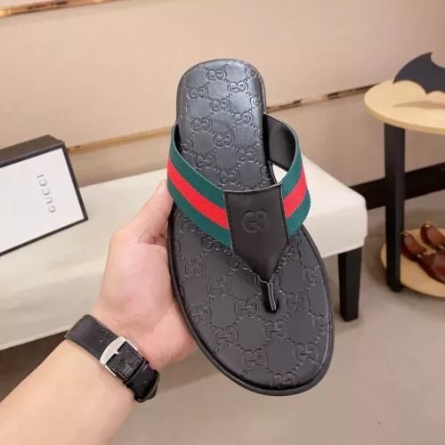 Replica Gucci Slippers For Men #1303381 $45.00 USD for Wholesale