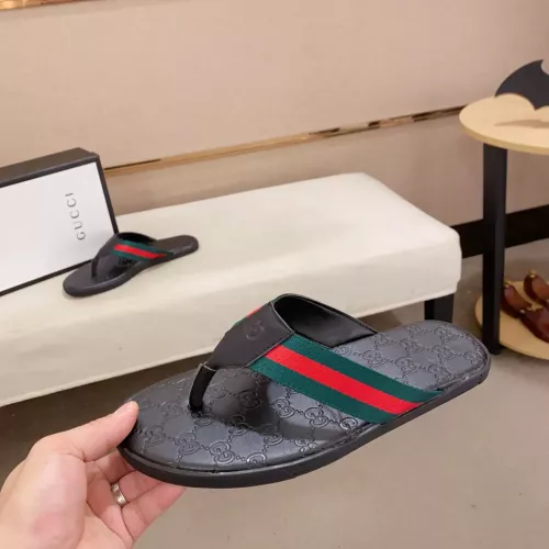 Replica Gucci Slippers For Men #1303381 $45.00 USD for Wholesale