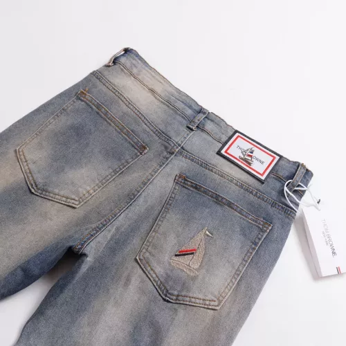 Replica Thom Browne TB Jeans For Men #1303396 $48.00 USD for Wholesale