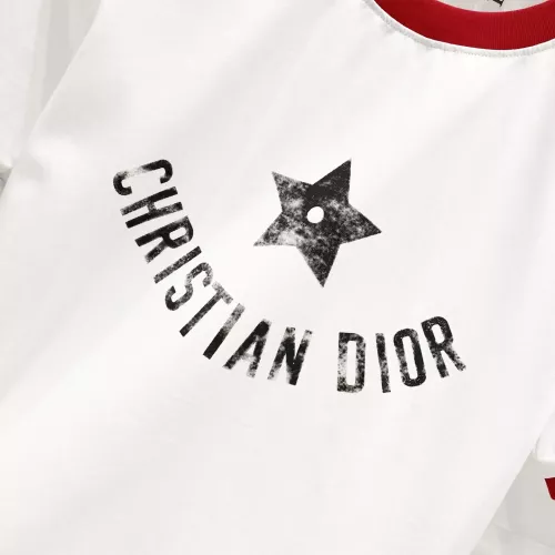 Replica Christian Dior T-Shirts Short Sleeved For Women #1303408 $40.00 USD for Wholesale