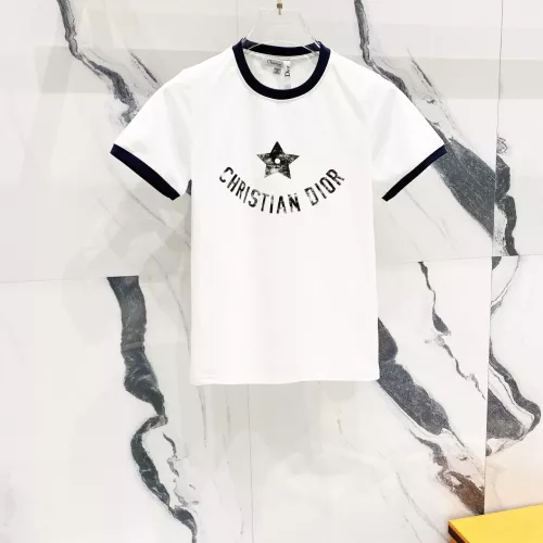 Christian Dior T-Shirts Short Sleeved For Women #1303410 $40.00 USD, Wholesale Replica Christian Dior T-Shirts