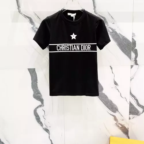 Christian Dior T-Shirts Short Sleeved For Women #1303414 $40.00 USD, Wholesale Replica Christian Dior T-Shirts