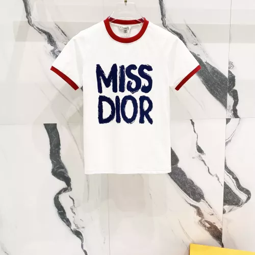 Christian Dior T-Shirts Short Sleeved For Women #1303415 $40.00 USD, Wholesale Replica Christian Dior T-Shirts