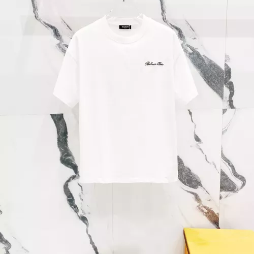 Balmain T-Shirts Short Sleeved For Unisex #1303481 $41.00 USD, Wholesale Replica Balmain T-Shirts