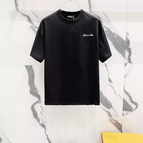 Balmain T-Shirts Short Sleeved For Unisex #1303484 $41.00 USD, Wholesale Replica Balmain T-Shirts