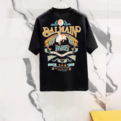 Balmain T-Shirts Short Sleeved For Unisex #1303487 $41.00 USD, Wholesale Replica Balmain T-Shirts