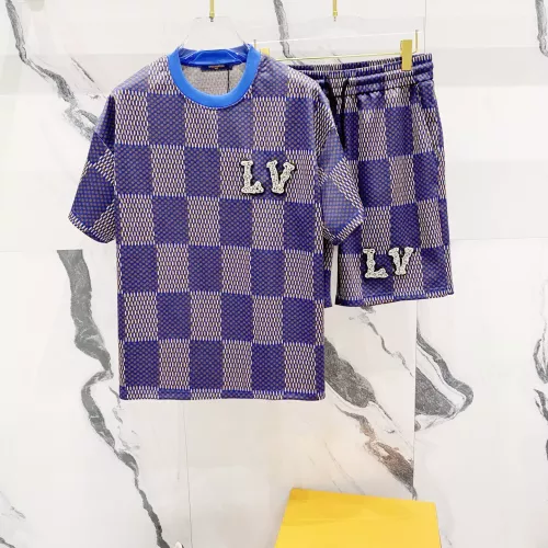 Louis Vuitton LV Tracksuits Short Sleeved For Unisex #1303611 $82.00 USD, Wholesale Replica Louis Vuitton LV Tracksuits