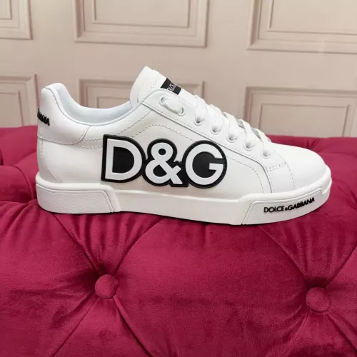 Replica Dolce & Gabbana D&G Casual Shoes For Women #1303623 $105.00 USD for Wholesale