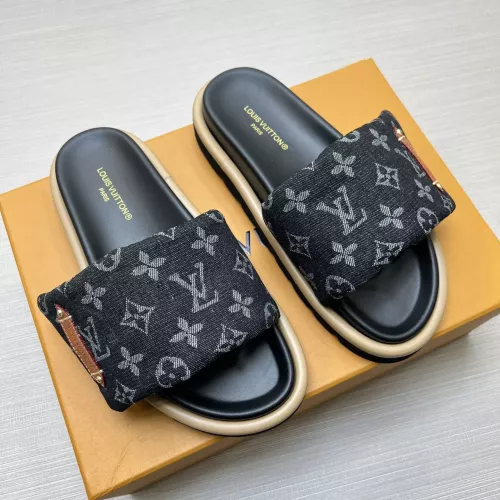 Louis Vuitton Slippers For Men #1303737 $72.00 USD, Wholesale Replica Louis Vuitton Slippers
