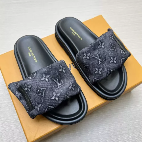 Louis Vuitton Slippers For Men #1303741 $72.00 USD, Wholesale Replica Louis Vuitton Slippers