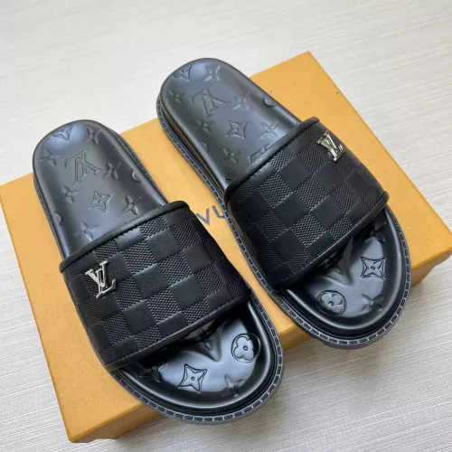 Louis Vuitton Slippers For Men #1303744 $56.00 USD, Wholesale Replica Louis Vuitton Slippers