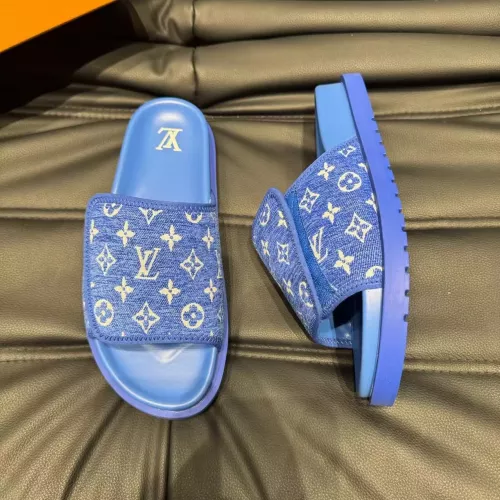 Louis Vuitton Slippers For Men #1303751 $56.00 USD, Wholesale Replica Louis Vuitton Slippers