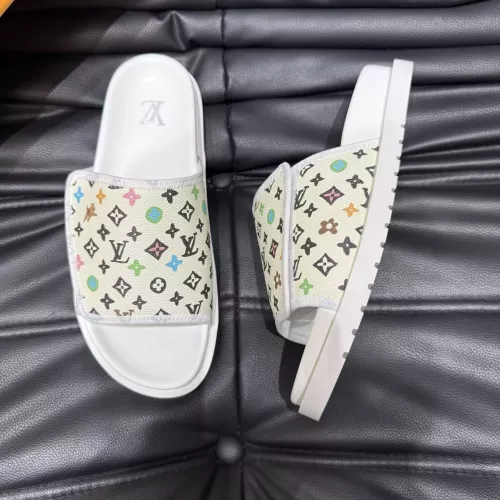 Louis Vuitton Slippers For Men #1303758 $56.00 USD, Wholesale Replica Louis Vuitton Slippers