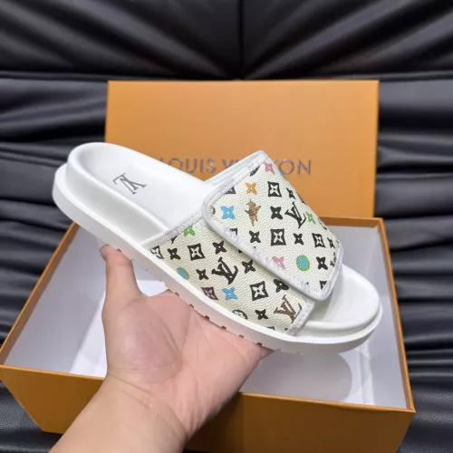 Replica Louis Vuitton Slippers For Men #1303758 $56.00 USD for Wholesale