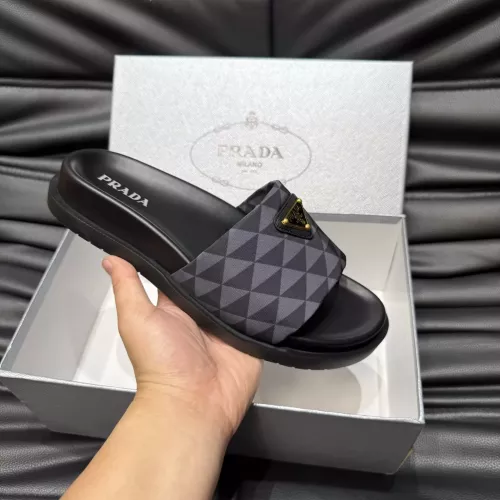 Replica Prada Slippers For Men #1303761 $56.00 USD for Wholesale