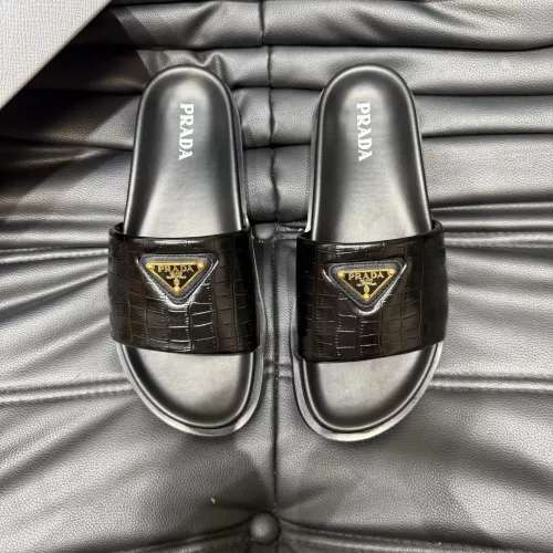 Replica Prada Slippers For Men #1303765 $56.00 USD for Wholesale