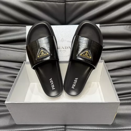 Replica Prada Slippers For Men #1303765 $56.00 USD for Wholesale