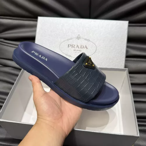 Replica Prada Slippers For Men #1303766 $56.00 USD for Wholesale