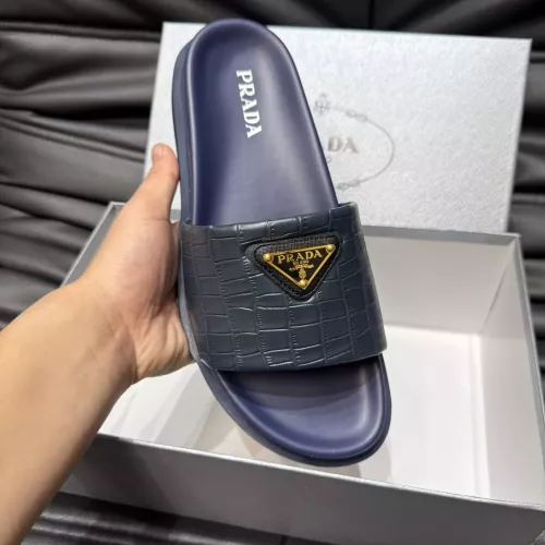 Replica Prada Slippers For Men #1303766 $56.00 USD for Wholesale