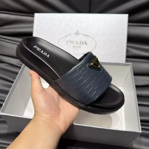 Replica Prada Slippers For Men #1303767 $56.00 USD for Wholesale