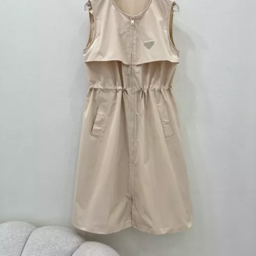 Prada Dresses Sleeveless For Women #1303805 $125.00 USD, Wholesale Replica Prada Dresses