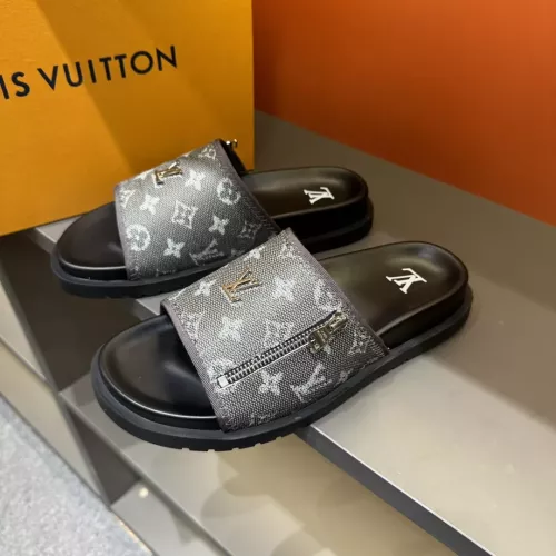 Louis Vuitton Slippers For Men #1303813 $56.00 USD, Wholesale Replica Louis Vuitton Slippers